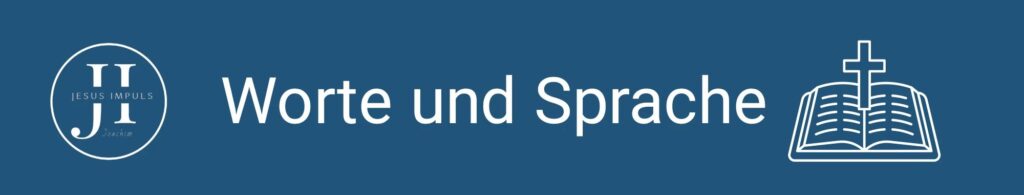 Tägliche christliche Andacht Worte und Sprache