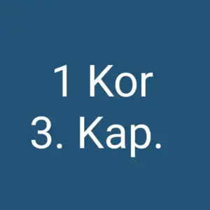 Tägliche christliche Andacht 1 Kor 3