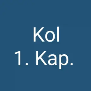 Tägliche christliche Andacht Kol 1