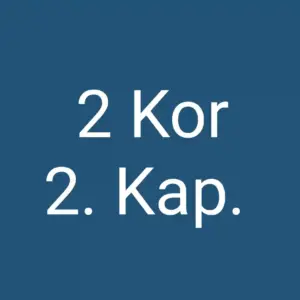 Tägliche christliche Andacht 2 Kor 2