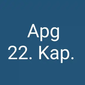 Tägliche christliche Andacht Apg 22