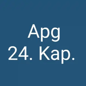 Tägliche christliche Andacht Apg 24