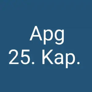 Tägliche christliche Andacht Apg 25