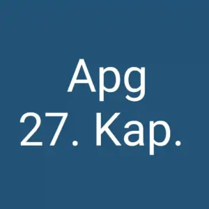 Tägliche christliche Andacht Apg 27