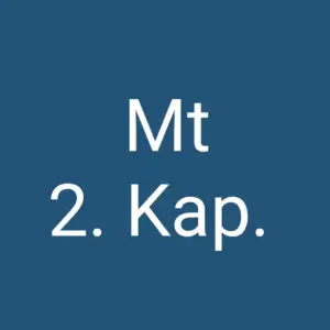 Tägliche christliche Andacht Mt 2