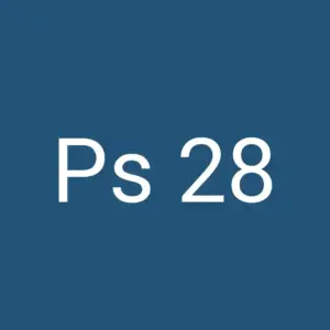 Tägliche christliche Andacht Ps 28