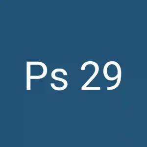 Tägliche christliche Andacht Ps 29