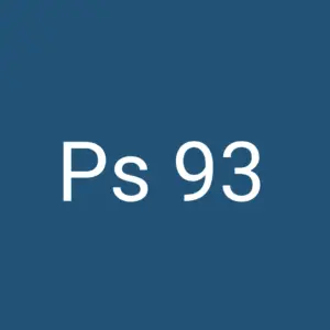 Tägliche christliche Andacht Ps 93