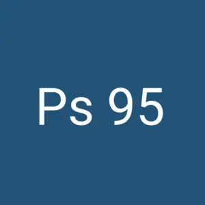 Tägliche christliche Andacht Ps 95