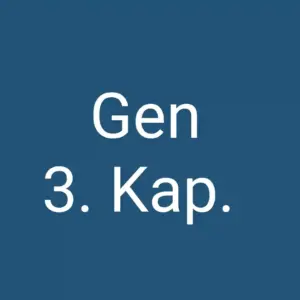 Tägliche christliche Andacht Gen 3