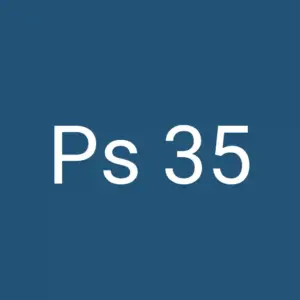 Tägliche christliche Andacht Ps 35