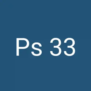 Tägliche christliche Andacht Ps 33