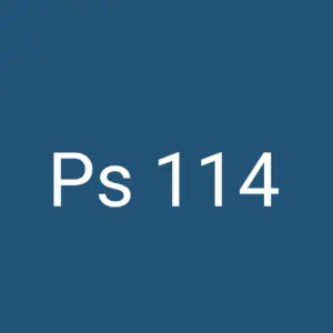 Tägliche christliche Andacht Ps 114