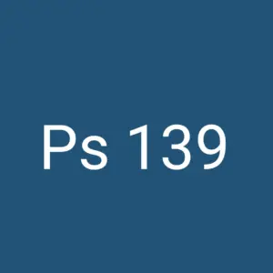 Tägliche christliche Andacht Ps 139