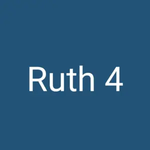 Tägliche christliche Andacht Ruth 4