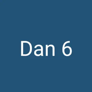 Tägliche christliche Andacht Dan 6