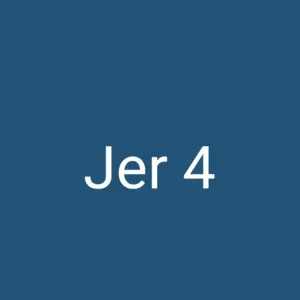 Tägliche christliche Andacht Jer 4