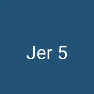 Tägliche christliche Andacht Jer 5