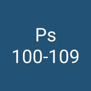 Tägliche christliche Andacht Ps 100-109